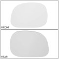 Auto Dynasty Driver Left Side Door Rear View Mirror Glass Lens Replacement Compatible With 1997-2004 F150 F250 Super Duty