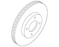 Front Rotor Disc Brake 40206-4bt0d For Vehicle Specific Application