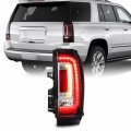 Akkon Fits 2015-2020 Gmc Yukon Xl Led Tube Bar Running Brake Signal Chrome Tail Light Passenger Right Side Replacement 