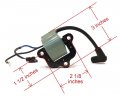 The Rop Shop Ignition Coil For 1976 Omc Johnson Evinrude 35hp 35652g 35652s 35653g 35653s