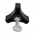 Lawn Mower Triangle Handle Knob Screw Bolt Kit Accessories Replacement Machine Black 