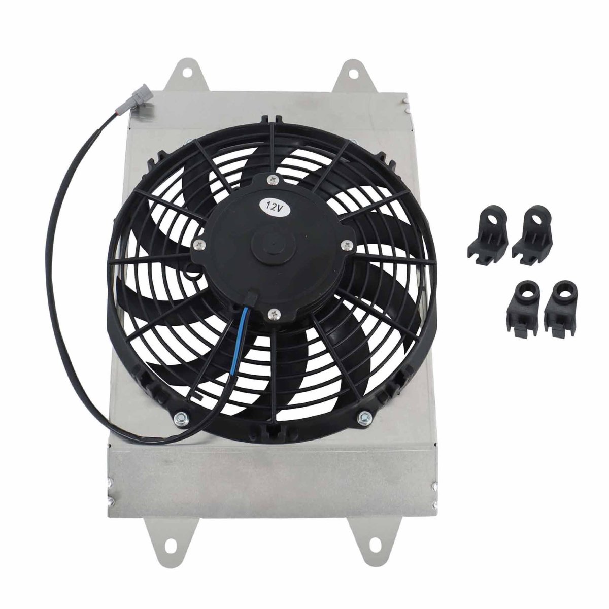 Radiator Cooling Fan Assembly Replacement For 700 Yxm700 2014 2019 Part Number 1xd-e2405-00-00