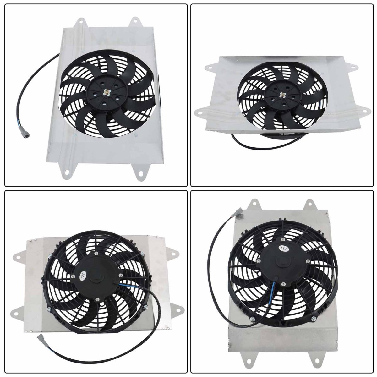 Radiator Cooling Fan Assembly Replacement For 700 Yxm700 2014 2019 Part Number 1xd-e2405-00-00