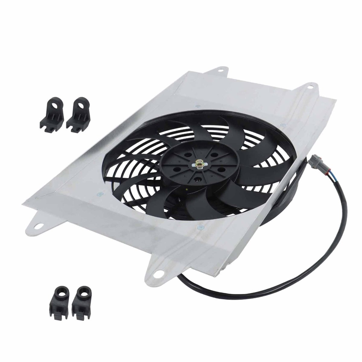 Radiator Cooling Fan Assembly Replacement For 700 Yxm700 2014 2019 Part Number 1xd-e2405-00-00