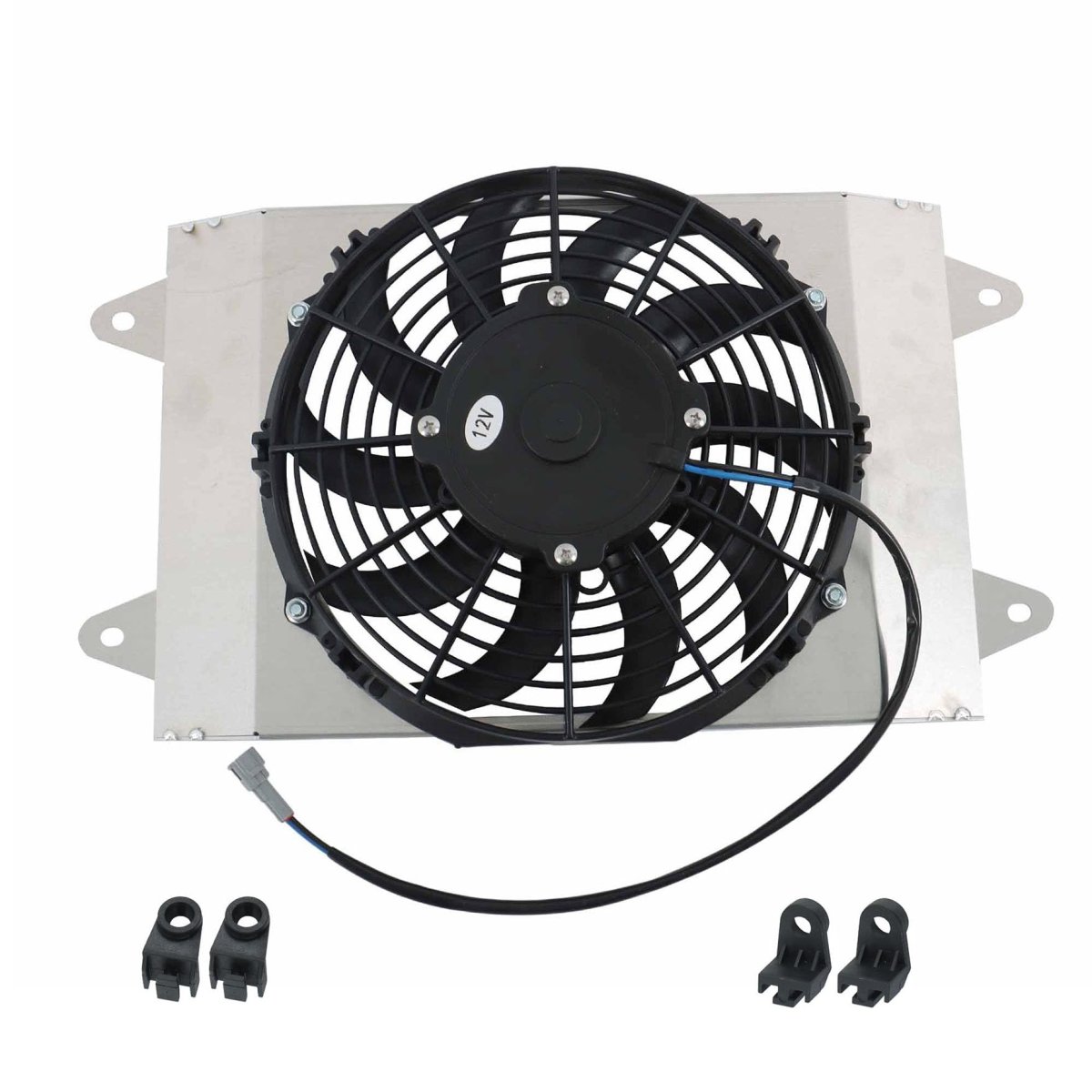 Radiator Cooling Fan Assembly Replacement For 700 Yxm700 2014 2019 Part Number 1xd-e2405-00-00
