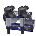 Set Of 2 Herko B057 Ignition Coils For Buick Cadillac Saab 0l 8l 3 6l 04-09 