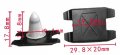 Autobahn88 Cover Door Sill Wheel Arch Trim Clip Compatible With Bmw Oem 51718259025 Pack Of 20