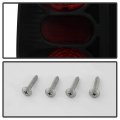 Acanii For 2002-2006 Dodge Ram 1500 03-06 2500 3500 Black Smoked Tail Lights Brake Lamps Driver Passenger Side