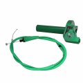Motorcycle Quick Twist Throttle Assembly With Cable And Grips 7 8 In 22mm Universal Aluminum Alloy For Dirt Pit Bike Atv Mini 