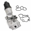 Hspswifter Engine Oil Cooler Kit For Audi A3 2006-2008 A4 2005-2009 Volkswagen Eos 2007-2009 Oe 06f115397j 06f115397e 
