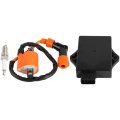 3087253 3pcs Cdi Box Igniter And Ignition Coil Spark Plug Fit For Polaris Trail Blazer 330 2008-201 3088209 3pcs Cdi Box 