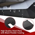 Sautvs Steel Lower Door Trim Panel And Rear Wheel Well Block Offs For Rzr Pro Xp Valance Splash Guard Fender Flare Mudguard