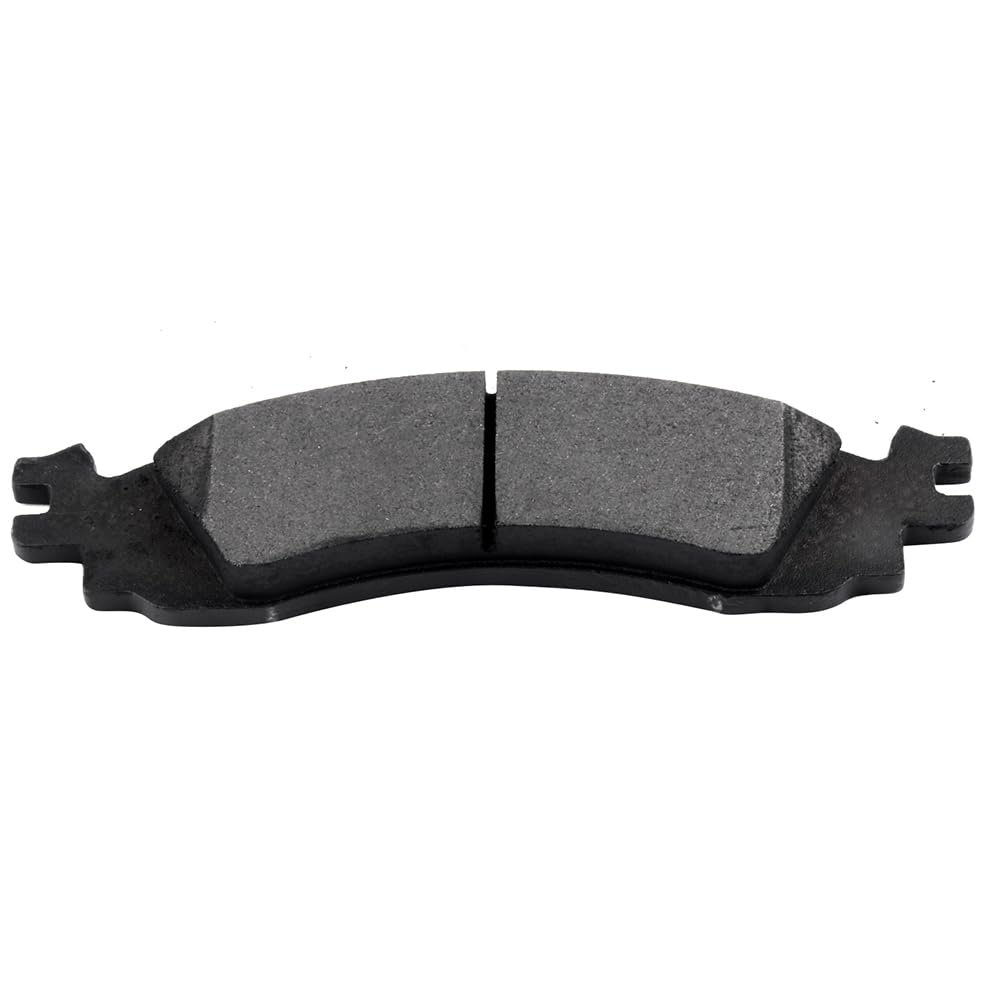 Front D1158 Semi-metal 4pcs W Hardware Disc Brake Pad Set