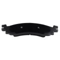 Front D1158 Semi-metal 4pcs W Hardware Disc Brake Pad Set