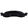 Front D1158 Semi-metal 4pcs W Hardware Disc Brake Pad Set