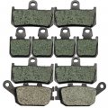 Foreverun Motor Front And Rear Brake Pads For Yamaha Yzf-r1 2007-2014 