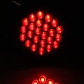 Ocpty 24led Side Marker Light 6pcs 4a Red White Round Trailer Lamp Stop Turn Tail Fit For Boats Truck Pickups 12v Waterproof