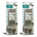 Apache 25085381 Stainless Steel Self Setting Alligator 7 Inch Rivet Belt Fasteners With Pins And Splices 4 Pack 