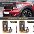 Vipmotoz Rear Wheel Arch Full Led Dark Smoke Side Marker Light Lamp Assembly Replacement Pair For Mini Cooper R55 R56 R57 R58