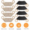 Front Rear Brake Pads Sintered For Sportsman X2 Xp Touring High Lifter Scrambler-1000-xp Atp 330 500 Oem