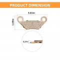 Front Rear Brake Pads Sintered For Sportsman X2 Xp Touring High Lifter Scrambler-1000-xp Atp 330 500 Oem