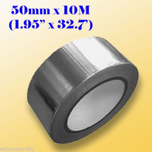 2 X 33 Ft 50mmx 10m Aluminium Foil Shield Tape Reflector Sealing Adhesive Ac