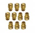 Jem Jules 4mm 10x Round Head Main Jet For Gy6 50cc 139qmb Scooter Keihin Carb Pz19 70-92 70 72 75 78 80 82 85 88 90 92