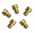 Jem Jules 4mm 10x Round Head Main Jet For Gy6 50cc 139qmb Scooter Keihin Carb Pz19 70-92 70 72 75 78 80 82 85 88 90 92