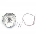 Httmt Chrome Left Engine Stator Cover See Through Compatible With Suzuk 2004 Gsxr 750 1000