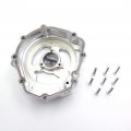 Httmt Chrome Left Engine Stator Cover See Through Compatible With Suzuk 2004 Gsxr 750 1000
