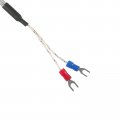 2 Piece K Type Temperature Sensor Probe 6 Ft Waterproof Stainless Steel Thermocouple For Controller 0 To 200 Degrees Celsius