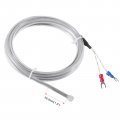 2 Piece K Type Temperature Sensor Probe 6 Ft Waterproof Stainless Steel Thermocouple For Controller 0 To 200 Degrees Celsius