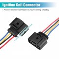 Uxcell 4pcs Ignition Coil Connector For Volkswagen Cc 2 0t009-2016 Tiguan 2 2009-2016 No 1j0973724cs Ignition Coil Connector