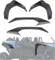 Hecasa Front Rear Fender Flare For 2020-2023 Kawasaki Teryx Krx Krx4 1000 Es Se Replacement 99994-1324 Full Mud Flaps Guards 