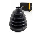 Front Cv Joint Boot For 2006 2007 2008 2009 Audi A3 Quattro Neoprene With 80 59 Minimum Diameter Clamps Grease And Snap Ring