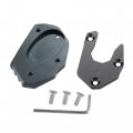 X Autohaux 1 Set Motorcycle Kickstand Pad Side Stand Bracket Foot Extension Enlarger Plate Support For Kawasaki Z900rs