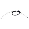 Parking Brake Cable For Mazda B2300 2001 To 2009 Black Rubber Housing With Conduit 24 6 In Length Replaces 1f60 44 150 And 1f70 