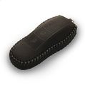 Brown Genuine Leather Smart Keyless Entry Remote Key Fob Cover Case Protector For Porsche Cayenne