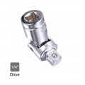 Uxcell 1 4 Inch Drive Universal Joint Adapter Ratchet Socket Cr-v