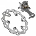 Caltric Rear Brake Caliper With Rotor Compatible Yamaha Yz250f 2009 2010 2011-2018