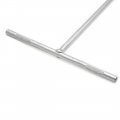Uxcell Car Motorcycle 12mm Hex Socket T Shaped Handle Metal Wrench Spanner Silver Tone