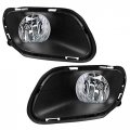 Uframe Compatible With 2014-2016 Jeep Cherokee Pair Fog Lights Clear Lens Wiring Kit Included Pls See Product Description For