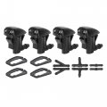 X Autohaux 4pcs Cl5644 Front Windshield Washer Nozzle For Toyota Sienna Solara Corolla Tundra 85381ae020 85381-ae020 Jet Spray
