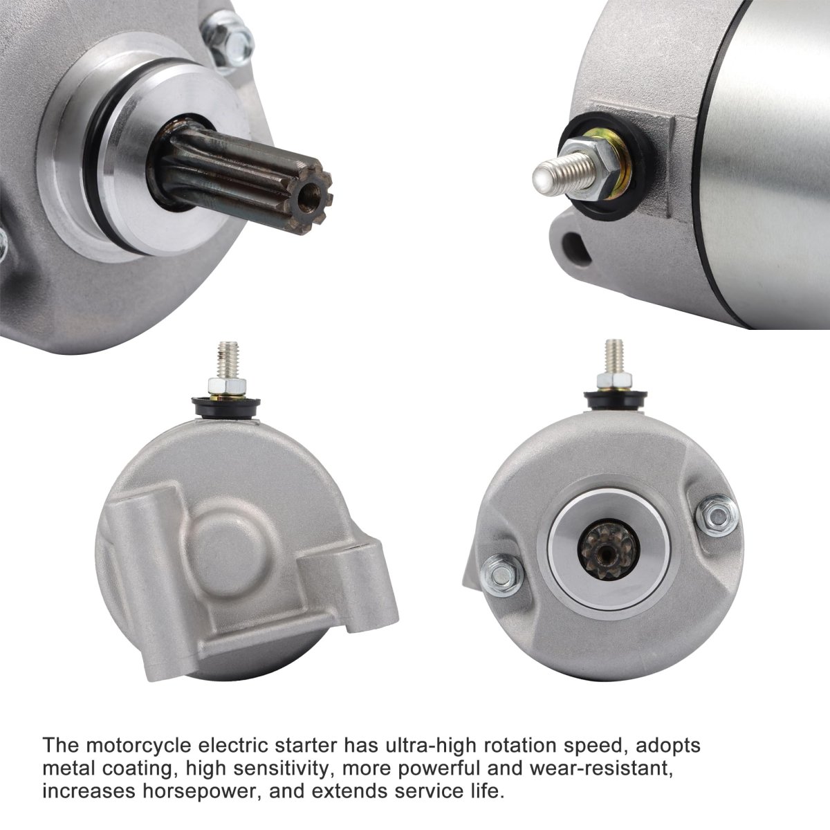 Motorcycle Starter Motor Replacement For Titan2000 Tiger Xl200 Ctx200 Crf230f 2003-2007 31200-kbb-901
