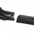 Hecasa Front Bumper Lip Compatible With 2011-2013 Toyota Corolla 3-piece Chin Spoiler Splitter Pp Plastic Black