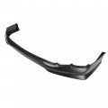 Hecasa Front Bumper Lip Compatible With 2011-2013 Toyota Corolla 3-piece Chin Spoiler Splitter Pp Plastic Black