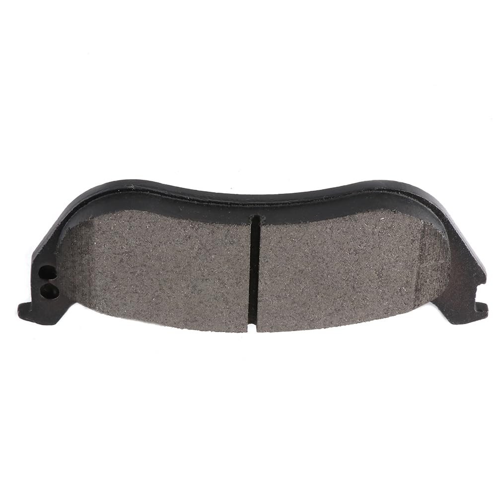 Rear D1109 Semi-metal 4pcs W Hardware Disc Brake Pad Set