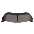 Rear D1109 Semi-metal 4pcs W Hardware Disc Brake Pad Set