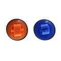 Autokay New 100x Orange Blue Clips For 4runner Tacoma Trim Moulding 75395-35070 75396-35020
