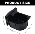 Center Console Cup Holder Divider For Subaru Impreza 2008 2014 Wrx Sti 2015 2021 And Crosstrek Premium 2016 2017 Black Abs